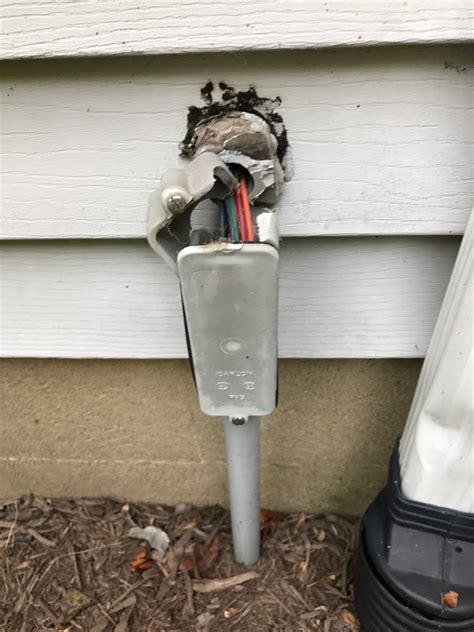 how to repmove broken plastic conduit in electrical box|repair broken pvc conduit.